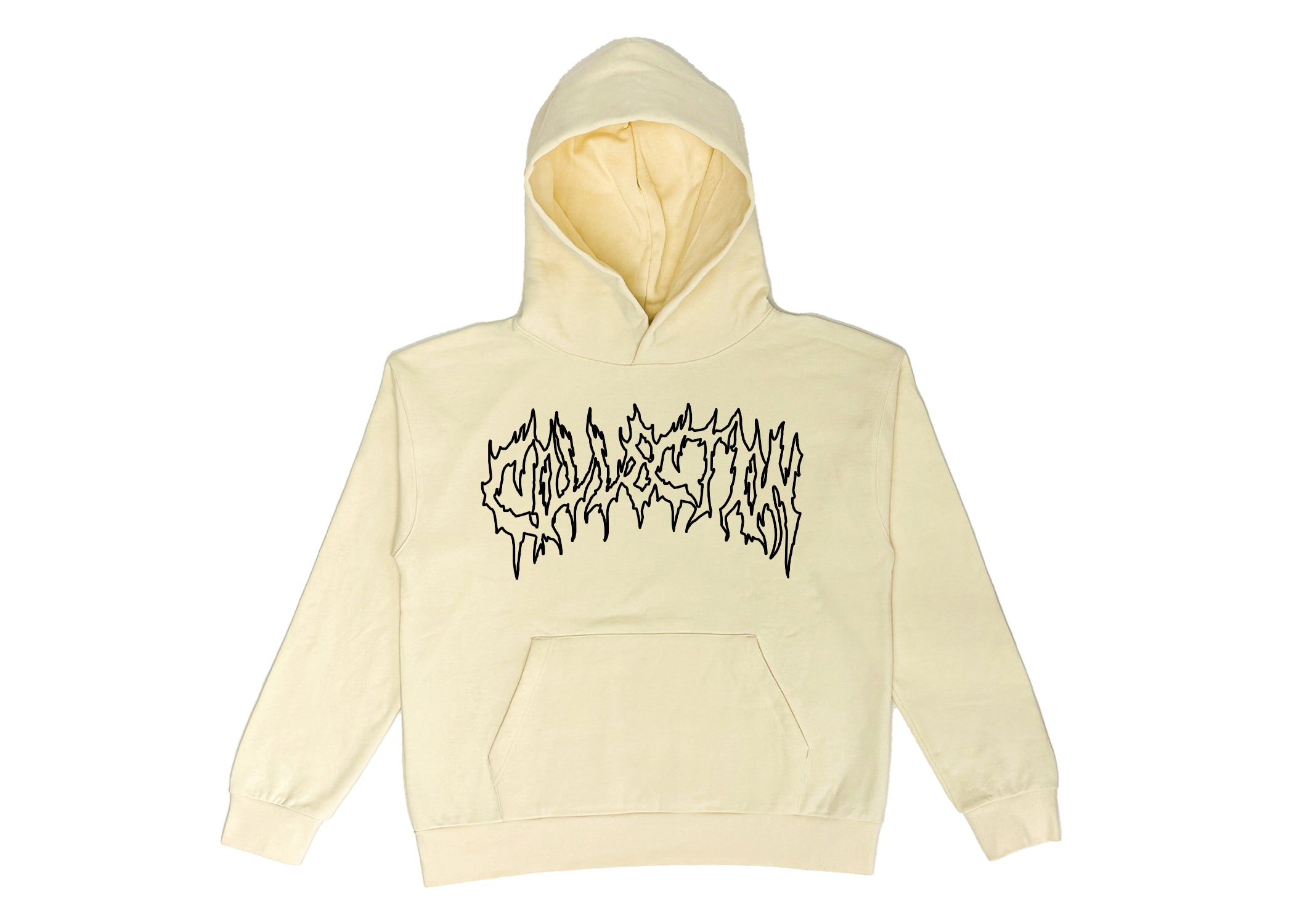 Outline Metal Logo (Off White)